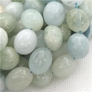 Aquamarine Beads, freeform, multicolor, approx 10-14mm