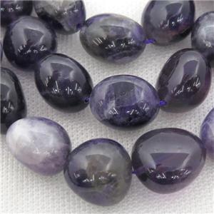 purple Amethyst Beads, freeform, approx 10-18mm
