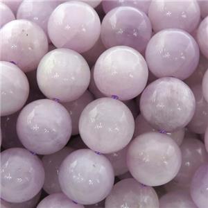 lavender Kunzite Beads, round, approx 9mm dia