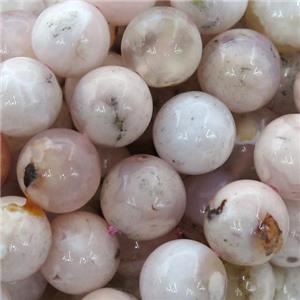 cherry agate beads, round, B-grade, approx 10mm dia