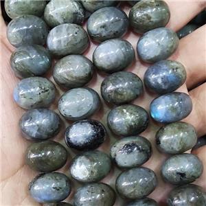 Labradorite Rondelle Beads, approx 12-16mm