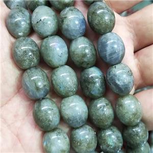 Labradorite Barrel Beads, approx 13-15mm