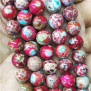 Imperial Jasper Beads Red Smooth Round, approx 6mm dia