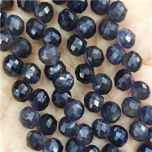 Iolite Teardrop Beads Topdrilled, approx 7mm