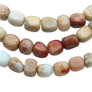 Natural Color SnakeSkin Jasper Beads Freeform, approx 5-7mm