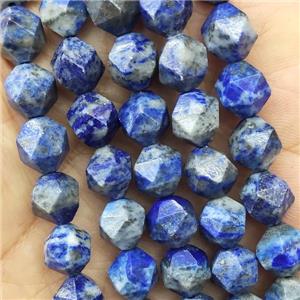 Natural Lapis Lazuli Beads Cut Round, approx 9-10mm