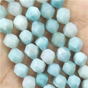 Blue Amazonite Beads Round Cut, approx 7-8mm