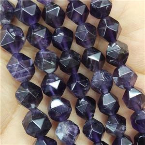 Amethyst Beads Cut Round, approx 7-8mm