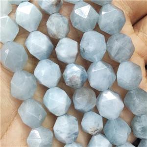 Aquamarine Beads Cut Round, approx 9-10mm