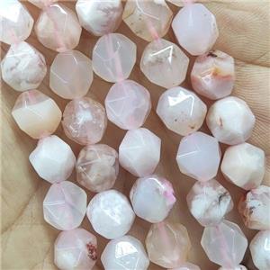 Sakura Cherry Agate Beads Cut Round, approx 9-10mm