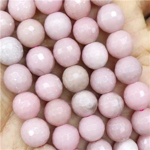Chinese Pink Opal Beads Faceted Round, approx 6mm dia