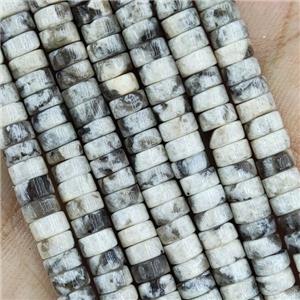 Zebradorite Feldspar Heishi Beads, approx 4mm