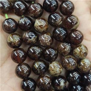 Natural Garnet Beads Smooth Round, approx 10mm dia