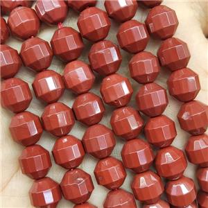 Red Jasper Prism Beads, approx 10mm