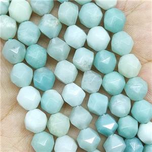Blue Amazonite Beads Round Cut, approx 7-8mm