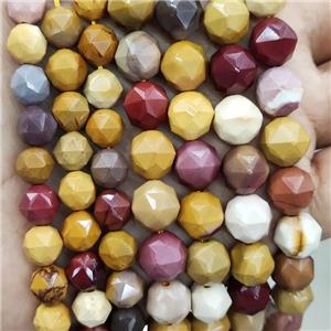 Multicolor Mookaite Beads Cut Round, approx 9-10mm