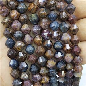 Natural Pietersite Jasper Beads Bicone, approx 8mm