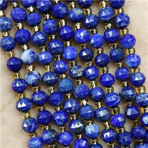 Natural Blue Lapis Lazuli Beads Cut Rondelle, approx 5-6mm