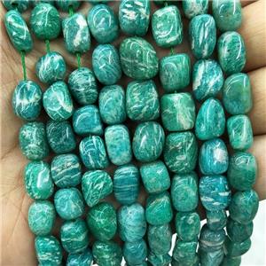 Natural Green Russian Amazonite Chip Beads Freeform, approx 6-9mm