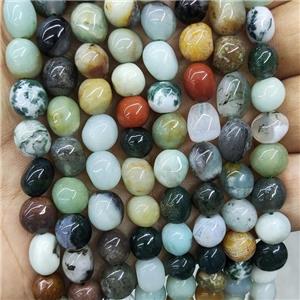 Natural Gemstone Chips Beads Freeform Mixed Polished, approx 6-9mm
