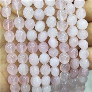Natural Pink Rose Quartz Chips Beads Freeform Polished, approx 6-9mm
