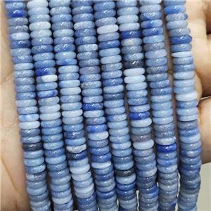 Natural Blue Aventurine Heishi Beads, approx 6mm