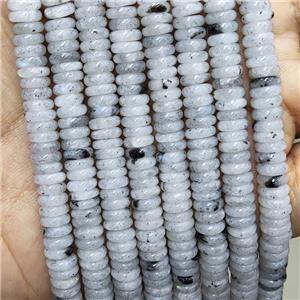 Natural Labradorite Heishi Beads, approx 6mm