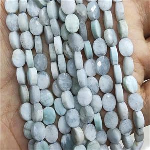 Natural Hemimorphite Beads Faceted Oval, approx 6x8mm