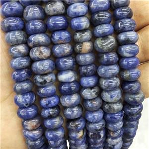 Natural Blue Sodalite Beads Rondelle Square, approx 10-12mm