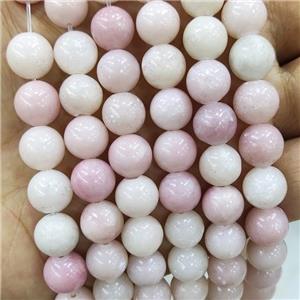 Pink Opal Beads B-Grade Smooth Round, approx 4mm dia