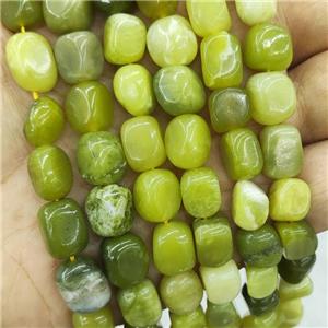 Natural Lemon Jade Beads Chips Freeform, approx 9-12mm
