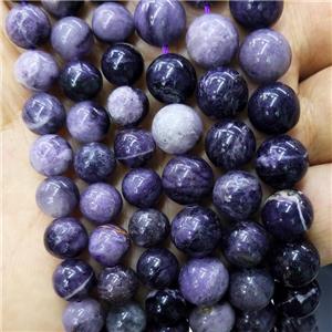 Purple Jasper Beads Smooth Round, approx 10mm dia