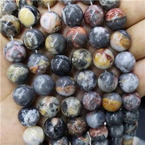 Crazy Agate Beads Smooth Round, approx 12mm