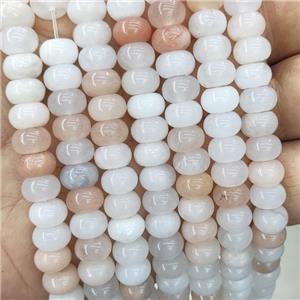Pink Aventurine Beads Smooth Rondelle, approx 8mm