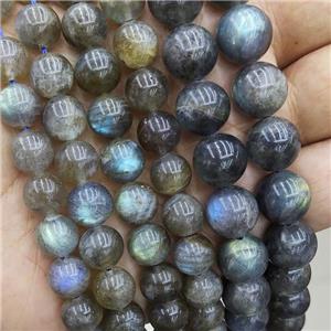Natural Labradorite Beads Smooth Round, approx 12mm dia