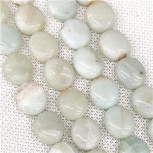 Blue Amazonite Oval Beads, approx 12-14mm