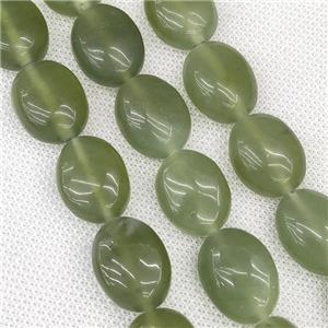 Natural Green Aventurine Beads Oval, approx 15-20mm