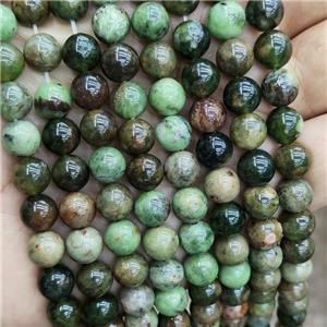 Natural Green Opal Beads Smooth Round, approx 10mm dia