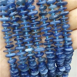 Natural Blue Kyanite Spacer Beads Freeform Chips, approx 9-12mm