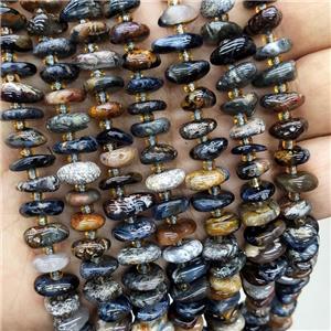 Natural Pietersite Spacer Beads Freeform Chips, approx 9-12mm