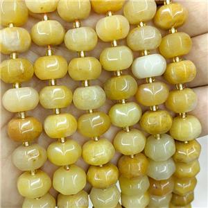 Natural Yellow Aventurine Pumpkin Beads Lantern, approx 8-12mm