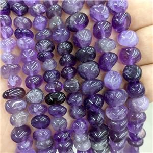 Natural Amethyst Chips Beads Purple Freeform, approx 9-11mm