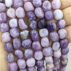 Natural Lilac Jasper Chips Beads Freeform, approx 9-12mm