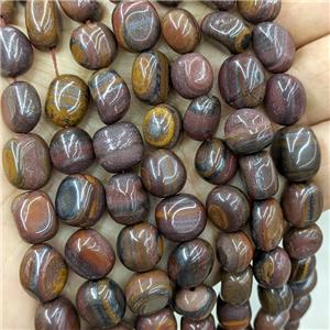 Natural Iron Bronzite Beads Freeform Chips, approx 9-12mm