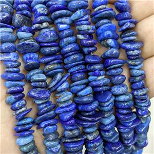 Natural Blue Lapis Lazuli Chips Beads Freeform, approx 7-11mm