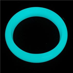 noctilucent stone bangle, approx 8mm wide, 60mm dia