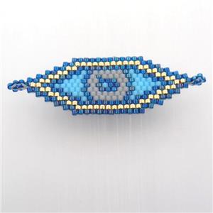 Handcraft connector with seed glass beads, approx 17-45mm