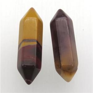 mookaite bullet without hole, approx 8-30mm