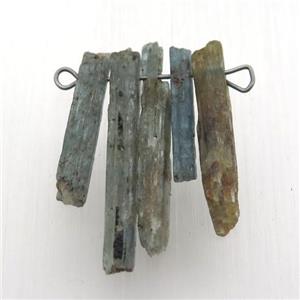 kyanite stick pendant, approx 25-35mm