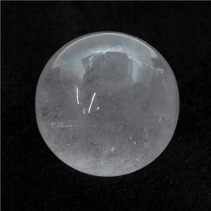 Clear Quartz Sphere Massage Ball Globe Nohole, approx 40mm dia